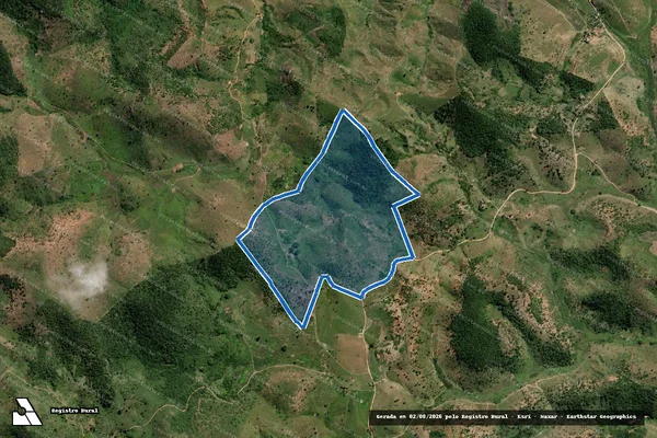 Imagem de satélite de Fazenda Brejão - Fazenda Brejão em Teófilo Otoni - MG