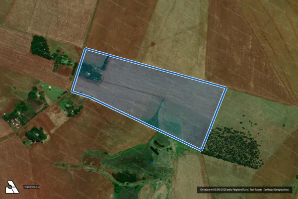 Imagem de satélite de Projeto de Assentamento Margarida Alves - LOTE 47 em Rio Brilhante - MS