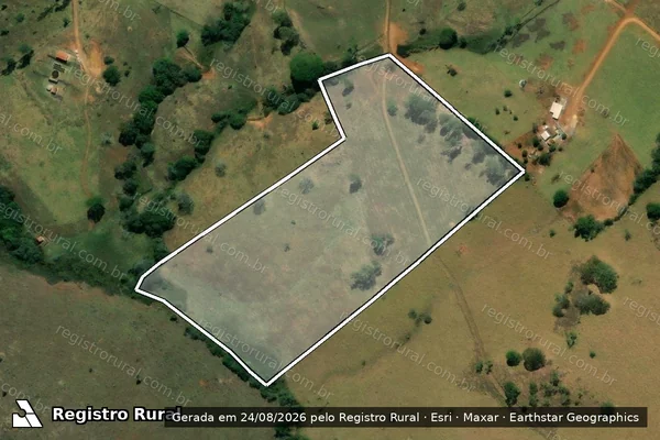Imagem de satélite de FAZENDA SÃO JOSÉ DA LAGOA - 001 em São Gotardo - MG