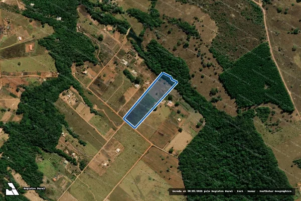 Imagem de satélite de FAZENDA RIO DAS PEDRAS - 045 em Abadiânia - GO