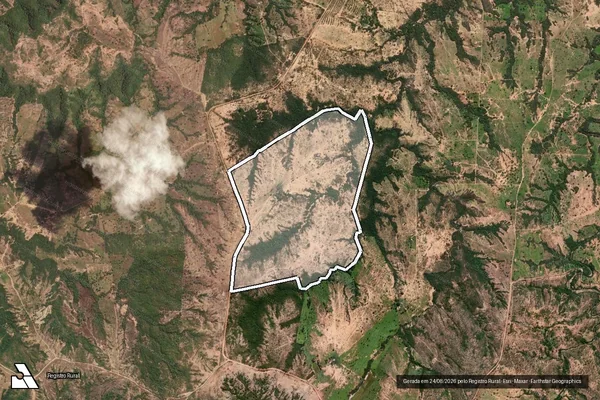 Imagem de satélite de FAZENDA FORQUILHA - Parcela 1 em João Pinheiro - MG