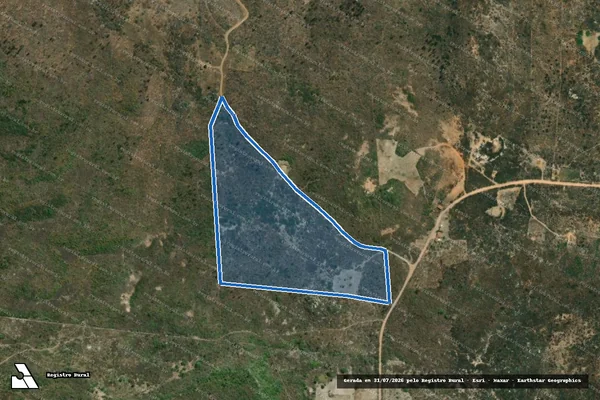 Imagem de satélite de Sítio Mulungu - Parte 2 em Cerro Corá - RN