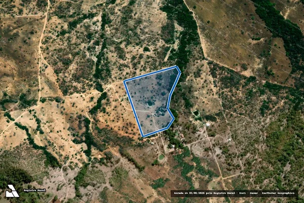 Imagem de satélite de FAZENDA FAINA ? GLEBA 06 - Parte 2 em Faina - GO