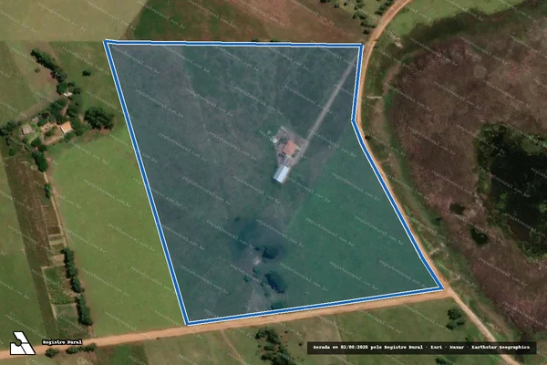 Imagem de satélite de Lote 72 - PA Sebastião da Maia -  Lote 72 em Querência do Norte - PR