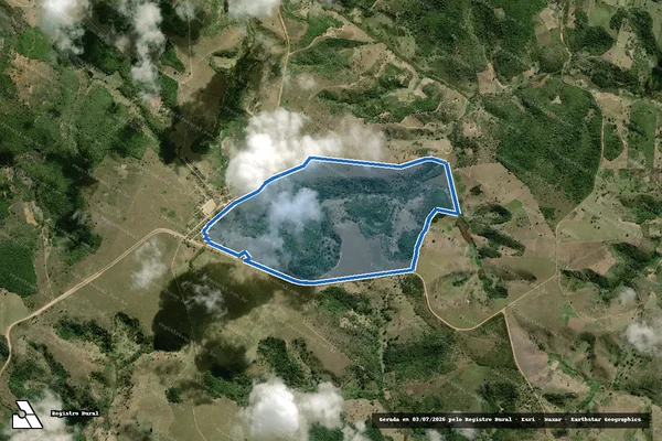 Imagem de satélite de FAZENDA ESPIRITO SANTO - Gleba B em Itaquara - BA