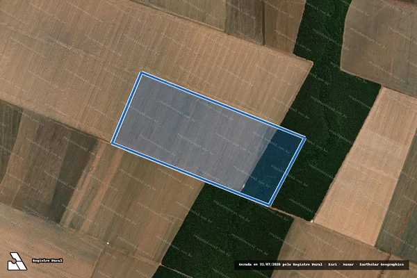 Imagem de satélite de FAZENDA POTRICH 06 - Parcela 2 em Nova Ubiratã - MT