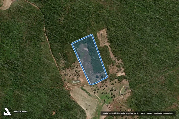 Imagem de satélite de SITIO SERROTE ? LOTE 0110 - Parte 1 em Ibicuitinga - CE
