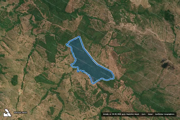 Imagem de satélite de FAZENDA BOM JARDIM DO MARZAGÃO - 001 em Marzagão - GO