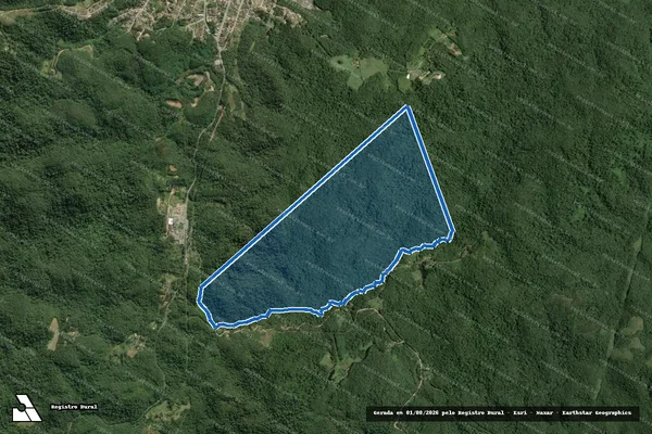 Imagem de satélite de SITIO DO CASÃO - PARTE 02 em Tapiraí - SP