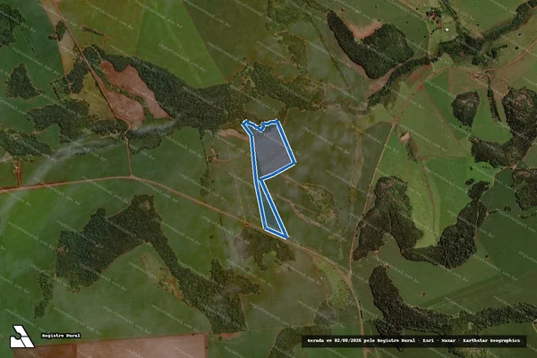Imagem de satélite de Estância Tertúlia - PARTE II em Maracaju - MS