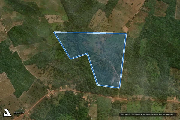 Imagem de satélite de FAZENDA BACABA / Parte 1