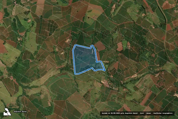Imagem de satélite de XANGRILA - Parte 1 em São Sebastião do Paraíso - MG