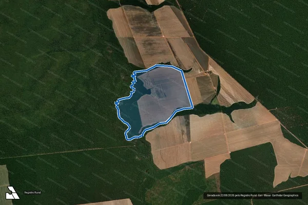 Imagem de satélite de Fazenda São Jorge - Lote B - FAZ. SÃO JORGE - LOTE 5-B em Feliz Natal - MT