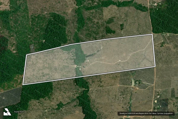 Imagem de satélite de SÍTIO MARIA BONITA - Parte 1 em Goianésia do Pará - PA