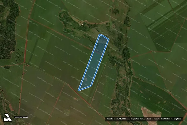 Imagem de satélite de Fazenda Moeda ? Parte I-B/II - Fazenda Moeda - Parte I-B / II-A em Maracaju - MS