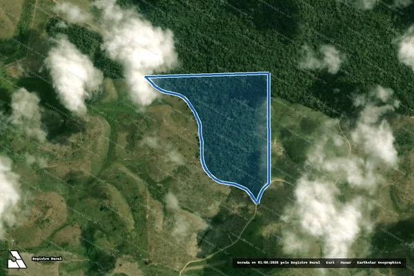 Imagem de satélite de FAZENDA GOIÂNIA - PARCELA 02 em Pacajá - PA
