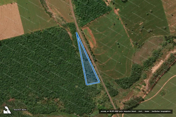 Imagem de satélite de FAZENDA SÃO JUDAS TADEU em Ivinhema - MS