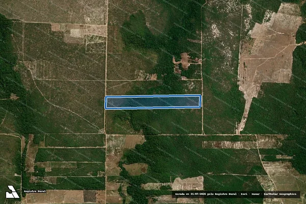 Imagem de satélite de LOTE 17-C GLEBA CORUMBIARA / SITIO RECANTO DA PAZ LOTE 17-C GLEBA CORUMBIARA
