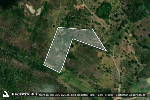 Imagem de satélite de SITIO OURIQUE - Parte 1 em Alagoa Nova - PB