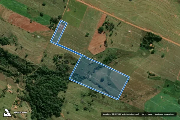 Imagem de satélite de Sítio São José - Sítio São José ? Lote 1 em Alfredo Marcondes - SP