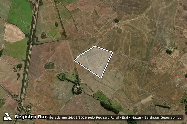 Imagem de satélite de Fazenda da Capororoca - PARCELA 2 em Camaquã - RS