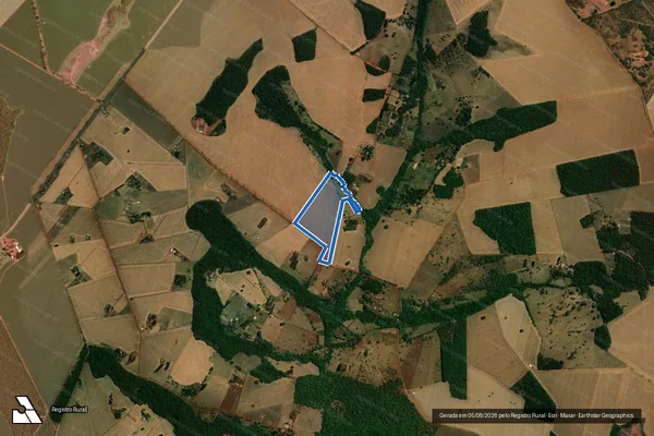 Imagem de satélite de Fazenda Boa Vista, LD Sítio Caminho do Sucesso - Parcela 1 em Jataí - GO