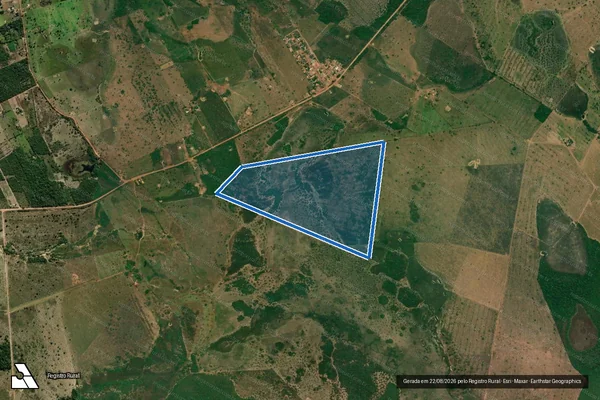 Imagem de satélite de Sitio Boa Esperança II - Parcela 1 em Porto Esperidião - MT