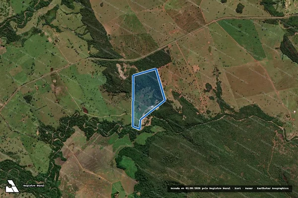 Imagem de satélite de MATADO CEDRO em Rio Negro - MS
