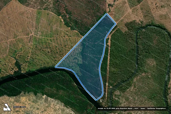 Imagem de satélite de FAZENDA PORTO CERCADO GL-CONCEIÇÃO E SERENO DATA SANTA TEREZA - Parte 2 em Carolina - MA