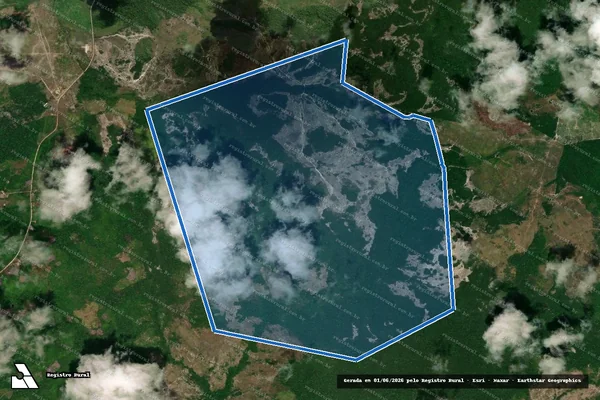Imagem de satélite de FAZENDA CENTRAL II - Parte 1 em Carutapera - MA