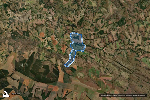 Imagem de satélite de Fazenda Morada do Sol - Parte 1 em Sacramento - MG
