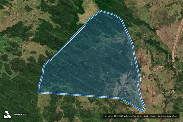 Imagem de satélite de FAZENDA UIRAPURU - Parcela 1 em Imperatriz - MA