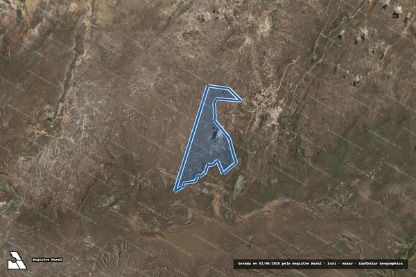 Imagem de satélite de Fazenda Campo Largo - Parte 1 em Sento Sé - BA