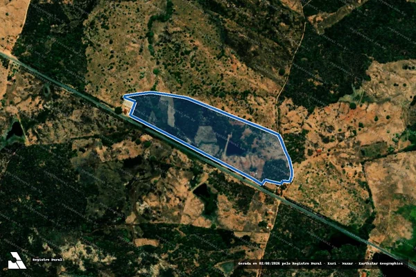 Imagem de satélite de SITIO PITOMBEIRA - Parcela 1 em Piancó - PB