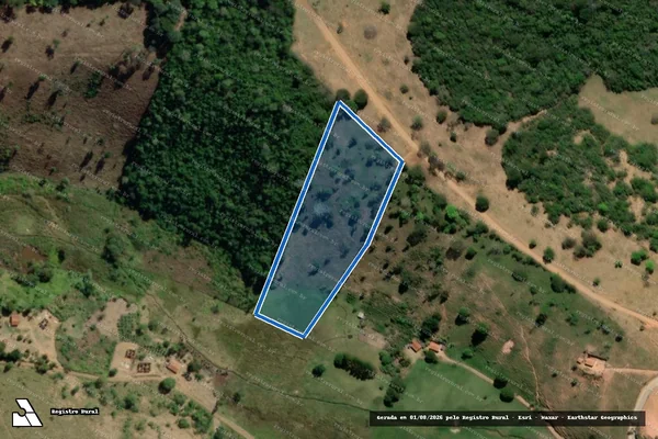 Imagem de satélite de Sitio Coqueiro  - Parte 01 em Catuji - MG