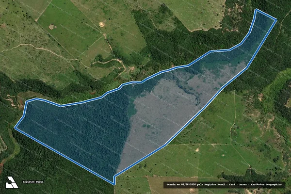 Imagem de satélite de FAZENDA CÓRREGO NOVO - 001 em Açailândia - MA