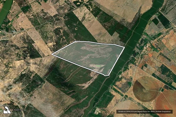 Imagem de satélite de FAZENDA SAMMOKA - FAZENDA SAMMOKA em Malhada - BA