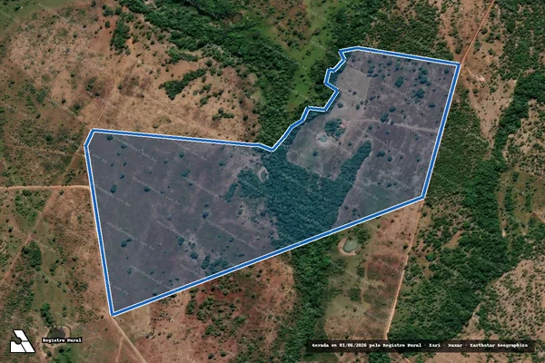 Imagem de satélite de Lote 11 ? Projeto de Assentamento Salete Strozak (Gleba 01) - Lote 11 ? P.A. Salete Strozak (Gleba 01) em Bonópolis - GO