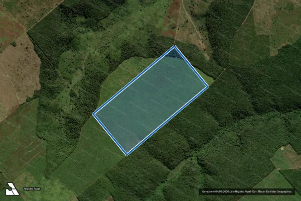 Imagem de satélite de LOTE 54 DA GLEBA 30 - LOTE 54 DA GLEBA 30 em São Raimundo do Doca Bezerra - MA