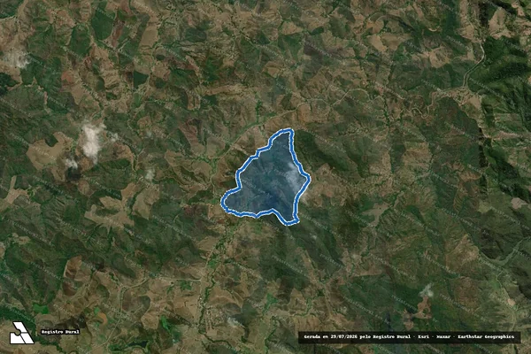 Imagem de satélite de Fazenda Serrinha - Parcela Unica em Malacacheta - MG