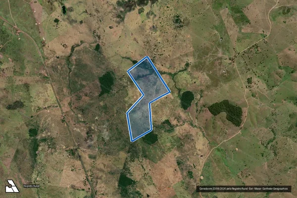 Imagem de satélite de FAZENDA CAMINHO DO MEIO em Itarantim - BA