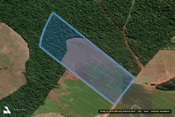 Imagem de satélite de FAZENDA VACA BRANCA em Alta Floresta - MT
