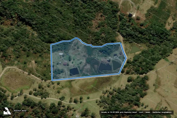 Imagem de satélite de Fazenda Campestre dos Pintos - GLEBA 20 em Urubici - SC