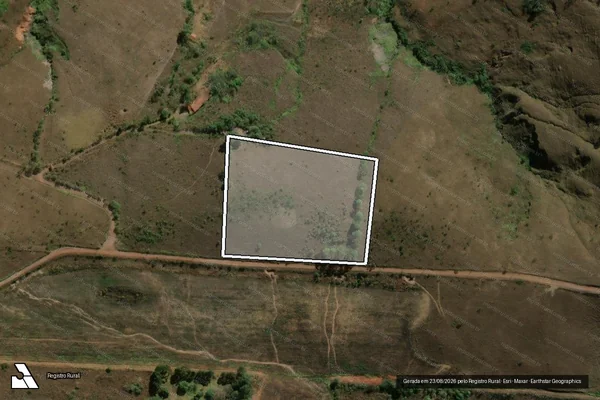 Imagem de satélite de Vargem dos Veludinhos - Gleba 40 em Itabirito - MG