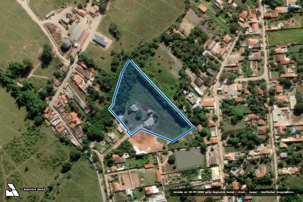 Imagem de satélite de Imovel Pedro Leme - Parte 1 em Roseira - SP