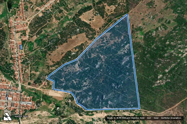 Imagem de satélite de PROJETO DE ASSENTAMENTO UNIÃO ? RESERVA LEGAL 5 - Parte 2 em Barcelona - RN
