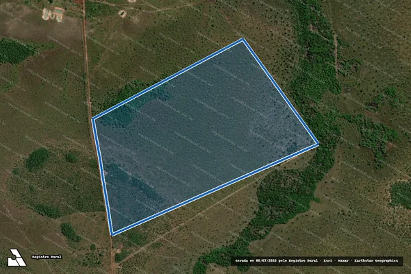 Imagem de satélite de FAZENDA SANTA HELENA - LOTE 41 em São Félix do Araguaia - MT