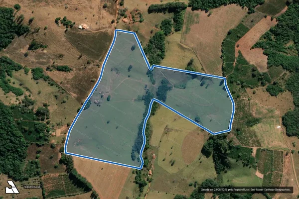 Imagem de satélite de SÍTIO CHARCO - Parte 1 em São Pedro da União - MG