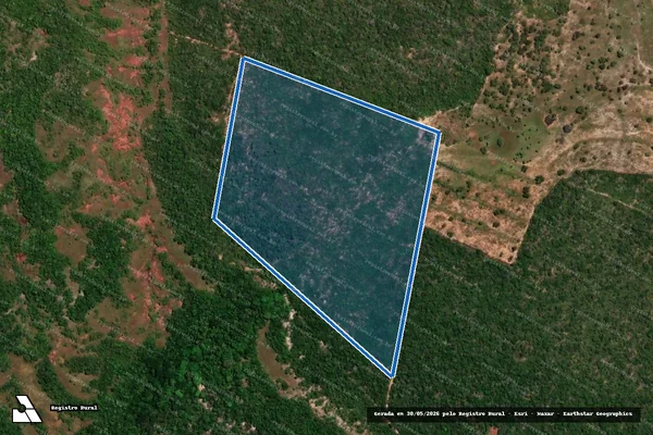Imagem de satélite de FAZENDA BARRA DO OURO - FAZENDA BARRA DO OURO em Formosa da Serra Negra - MA