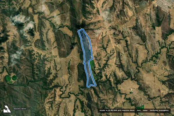 Imagem de satélite de FAZENDA ALEGRE E BURITI - Gleba 01 em João Pinheiro - MG